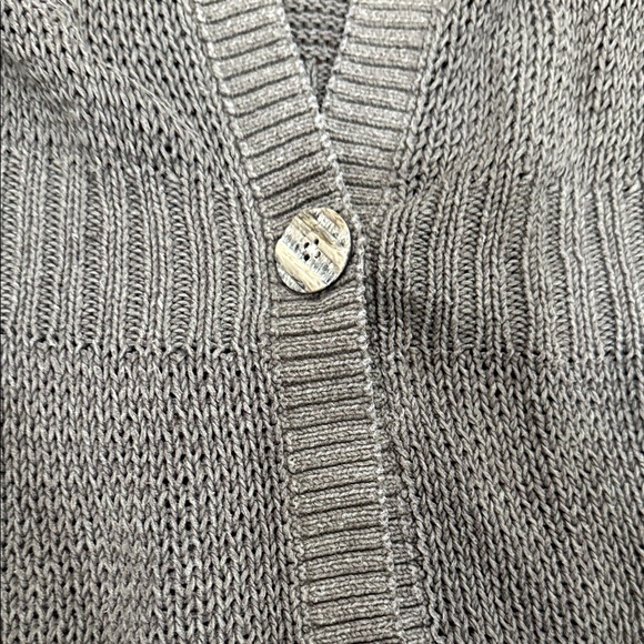 Eddie Bauer Forest Green Knit Cardigan Size Large - Picture 9 of 10